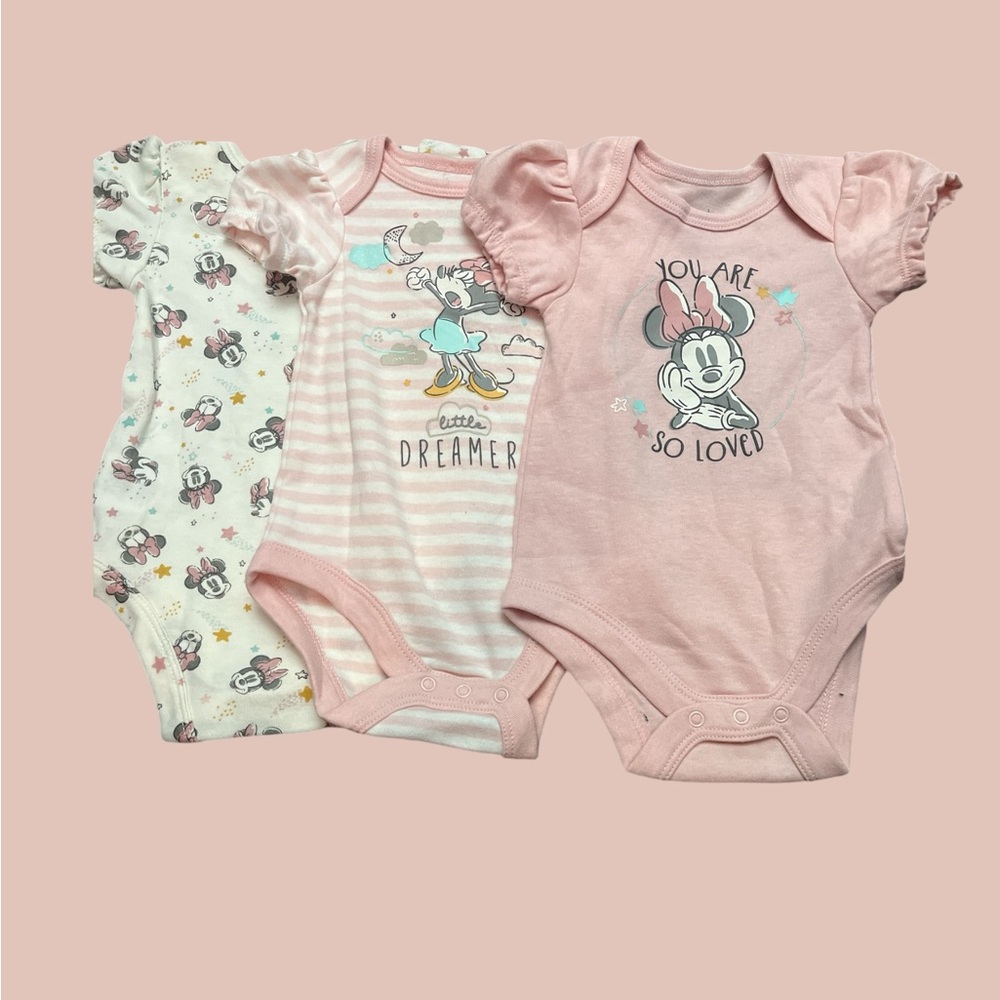 Disney Minnie Mouse Baby Bodysuits